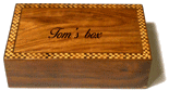 Coffret marqueterie