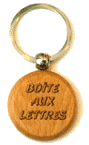 Porte-cl&eacute;s rond