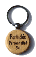 porte-cl&eacute;s rond
