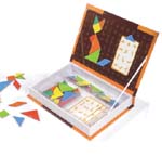 Magnetibook tangram