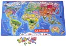 Puzzle monde magnétique