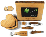 autres objets en bois graves