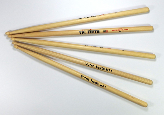 Paire Baguettes batterie VIC FIRTH AMERICAN CLASSIC