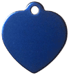 medaille coeur bleu