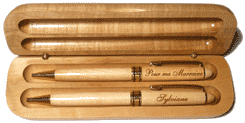 Stylo en bois personnalisé